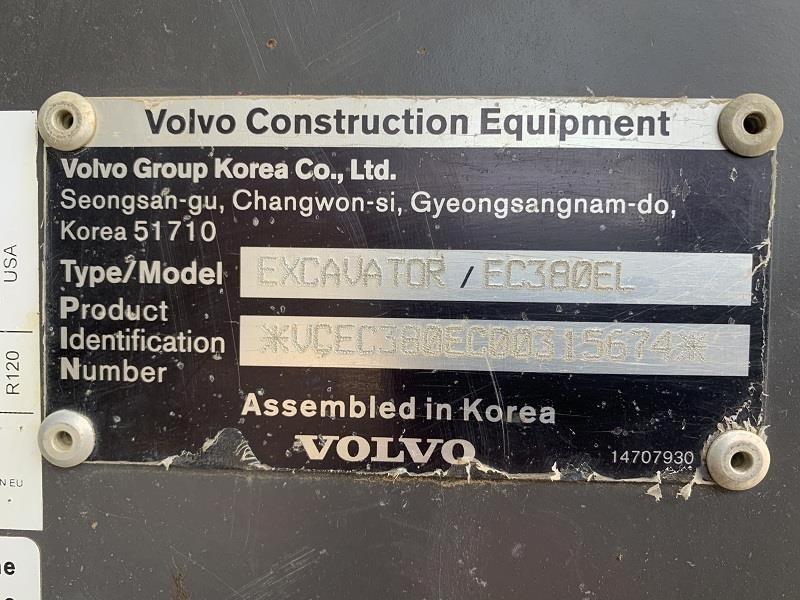 2023 Volvo EC380EL