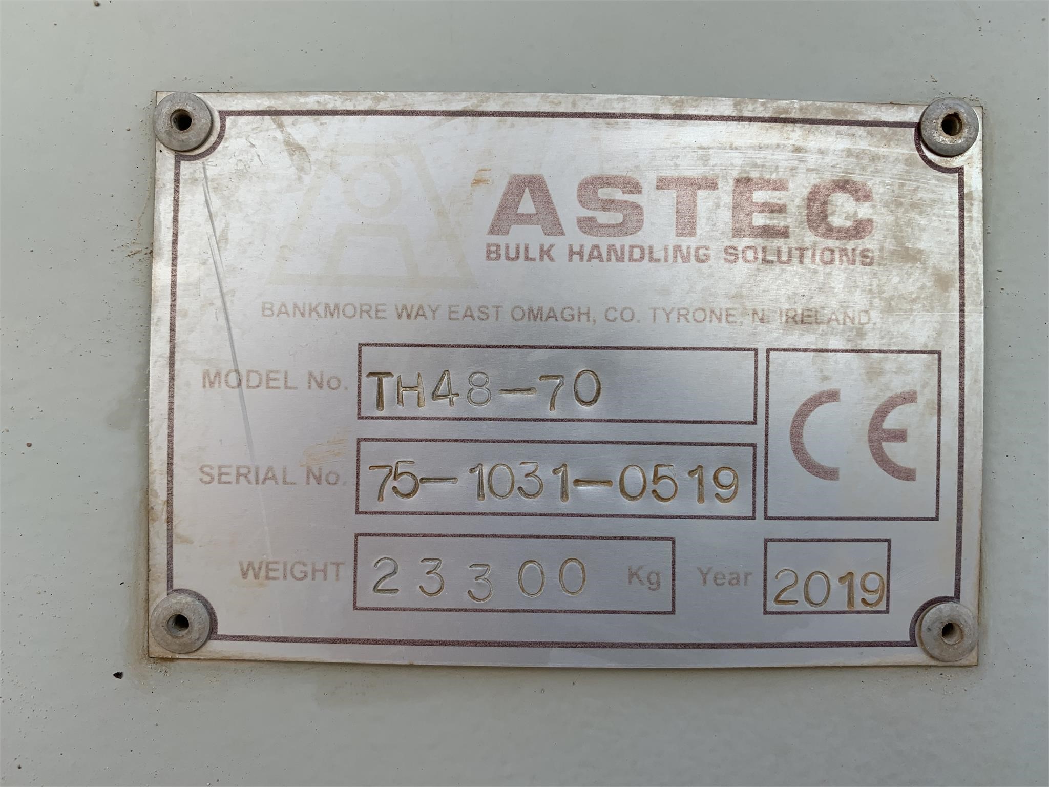 2019 Astec TH48-70