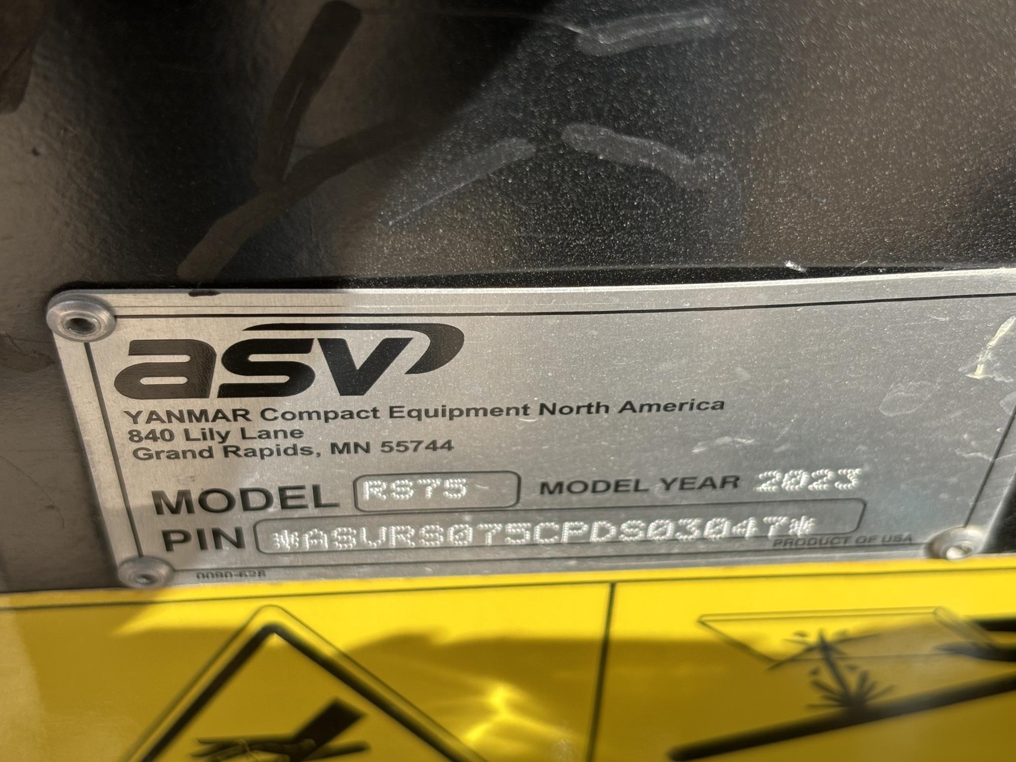 2023 ASV RS-75