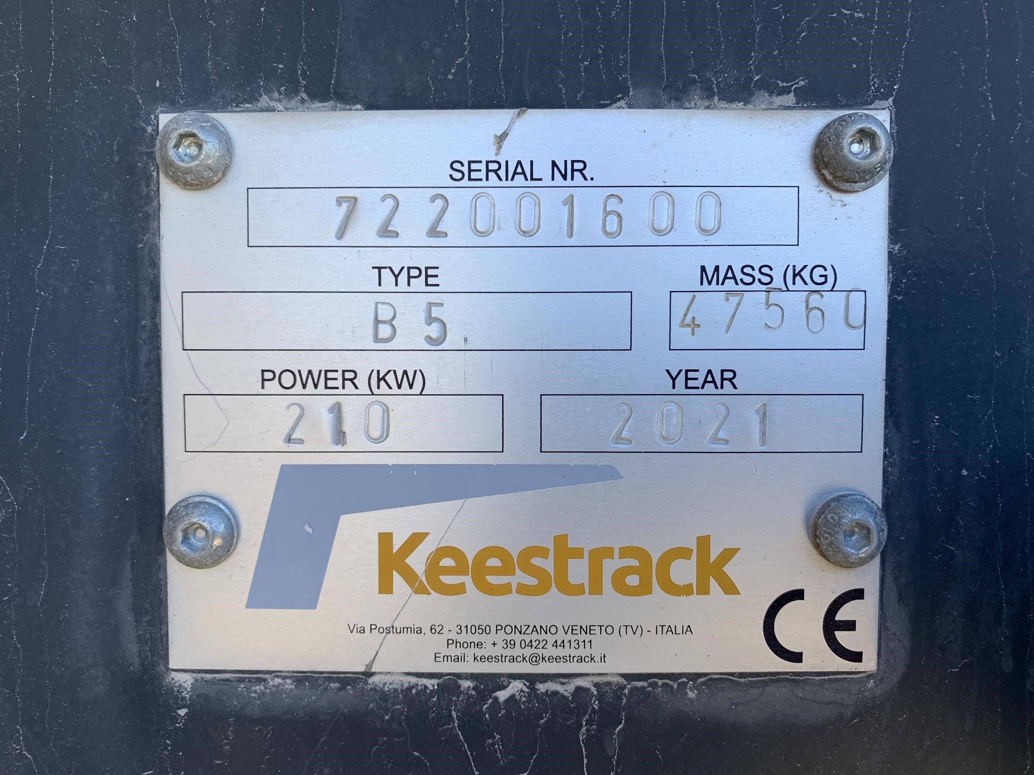 2021 Keestrak B5
