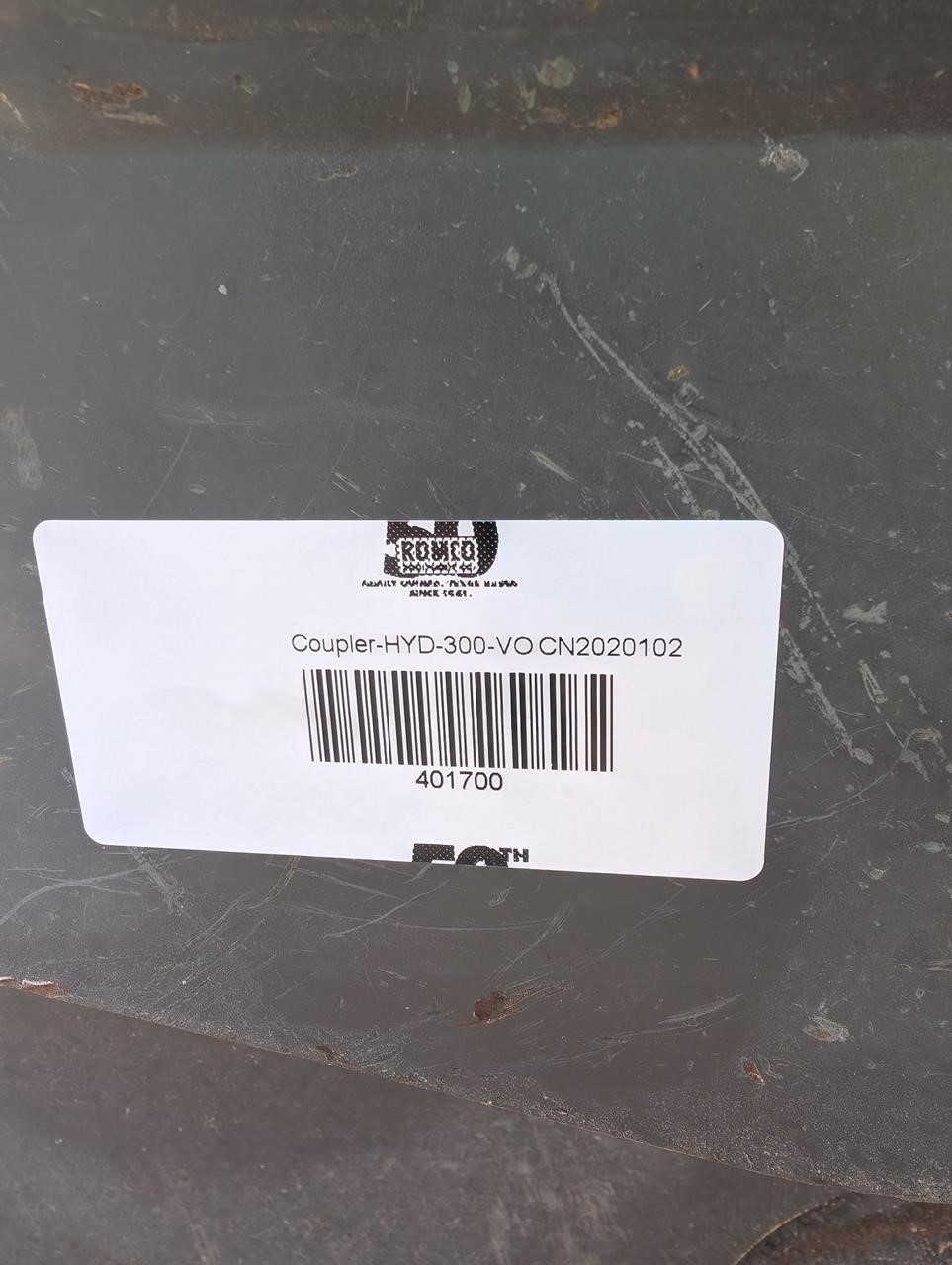 0 Volvo HYDRAULIC COUPLER - VOLVO EC300/ECR355