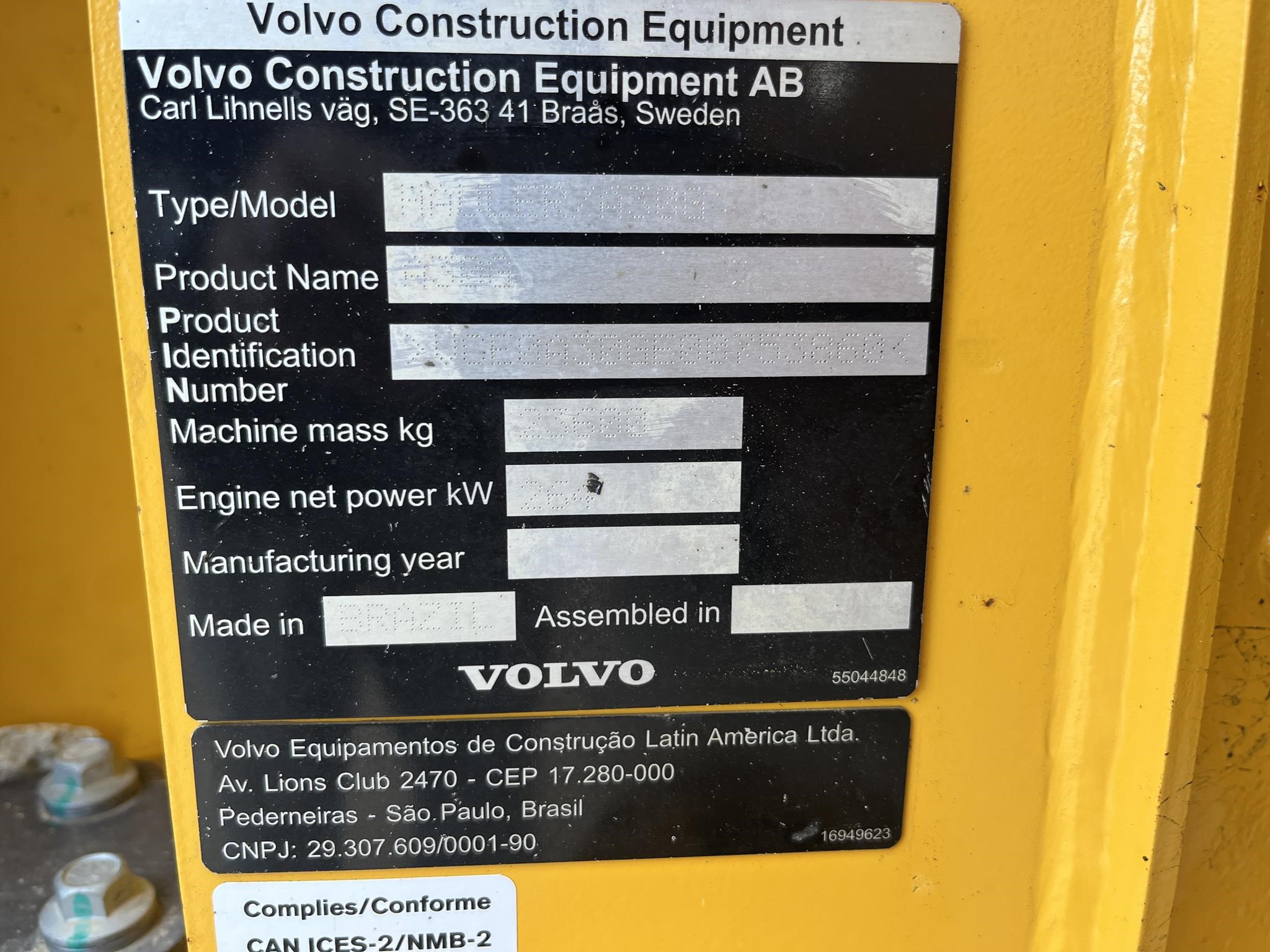 2024 Volvo A30G