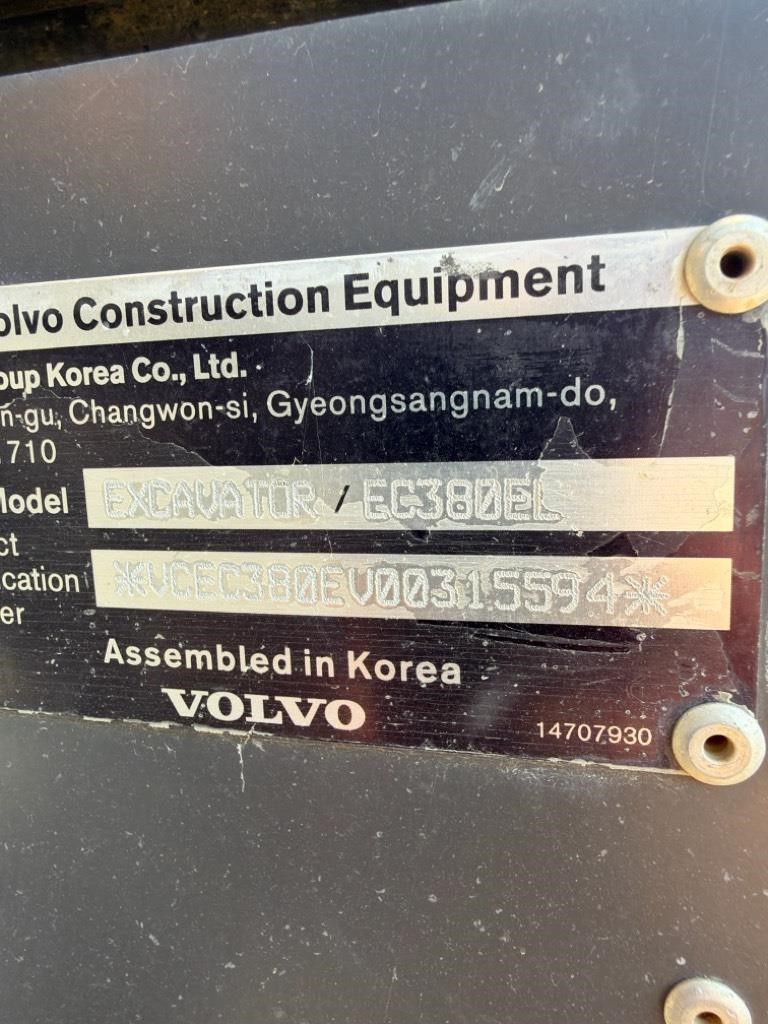 2023 Volvo EC380EL