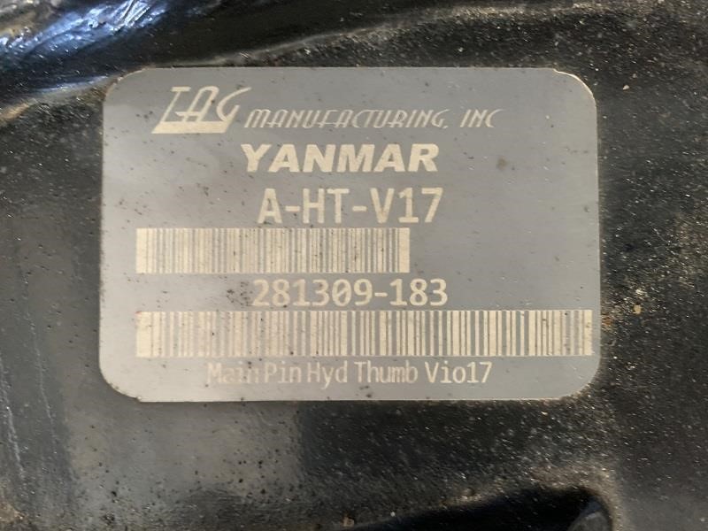 2022 Yanmar HYD THUMB - YANMAR VIO17 EXCAVATOR