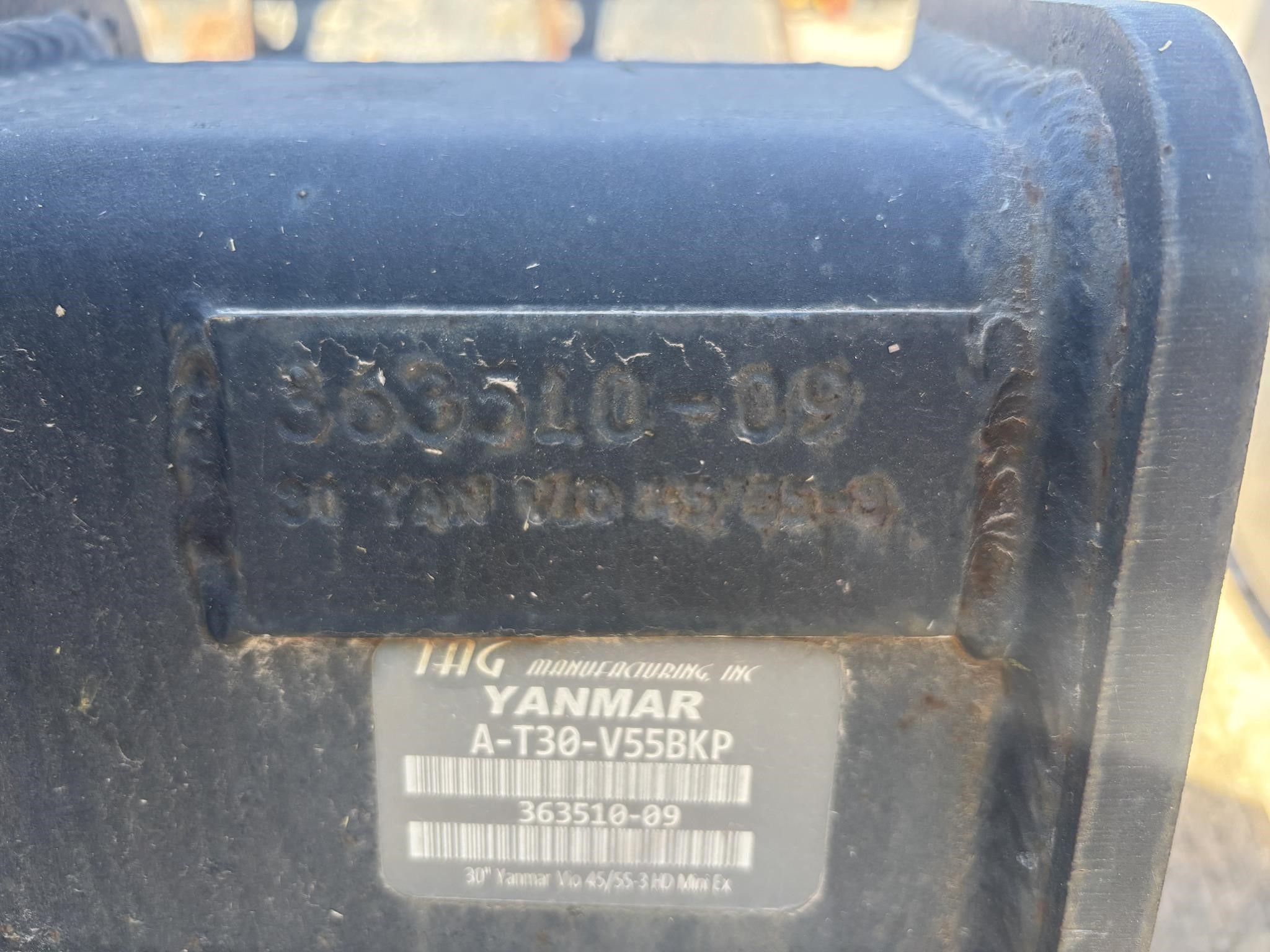 0 Yanmar 30 in. FLAT BOTTOM BUCKET - YANMAR VIO55 EXCAVATOR