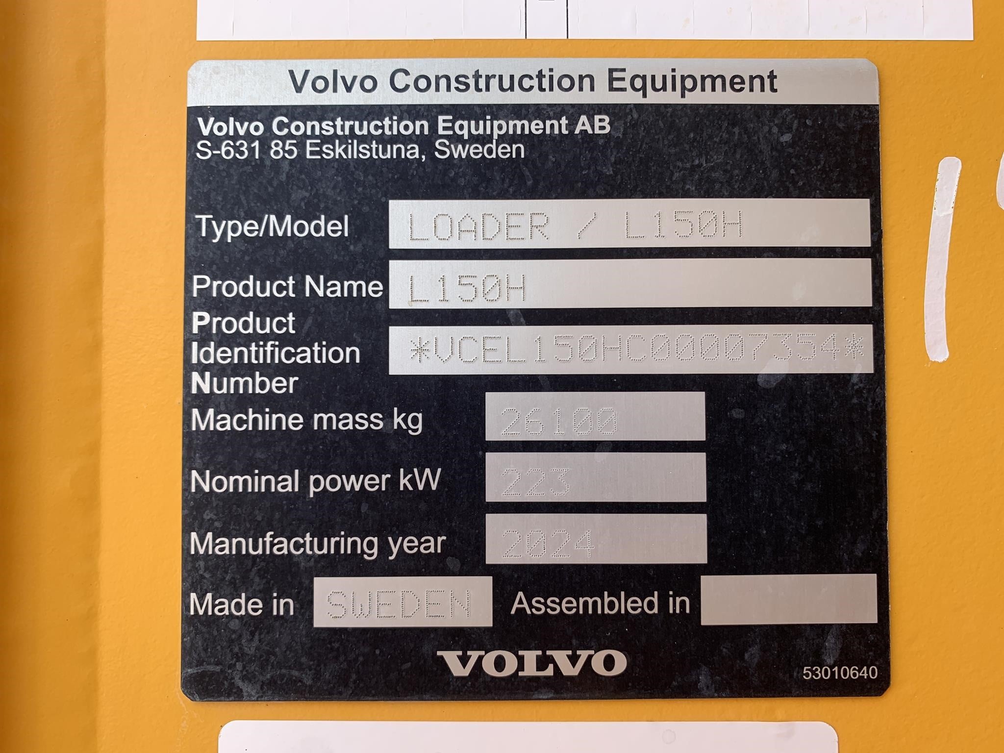 2024 Volvo L150H