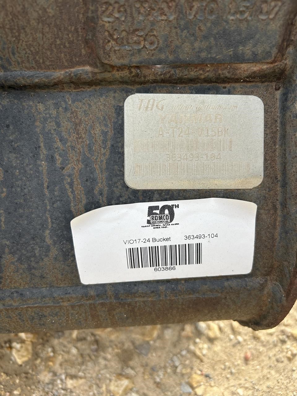 2023 Yanmar 24 in. BUCKET - YANMAR VIO17 EXCAVATOR