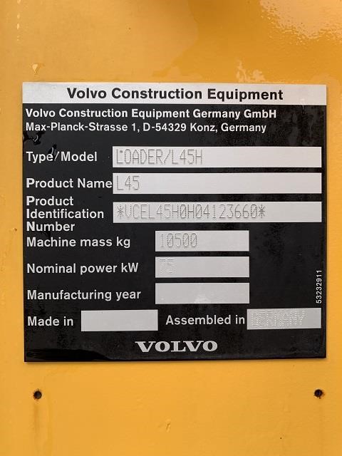 2023 Volvo L45H