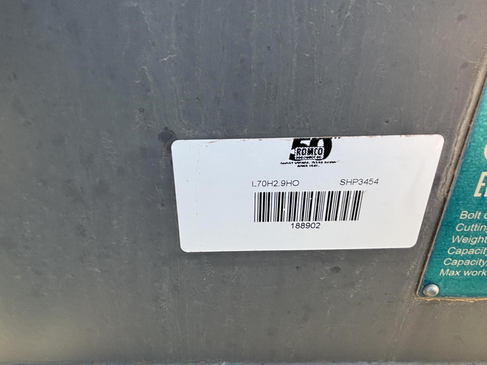 0 Volvo 3 YD QC BUCKET - L70H