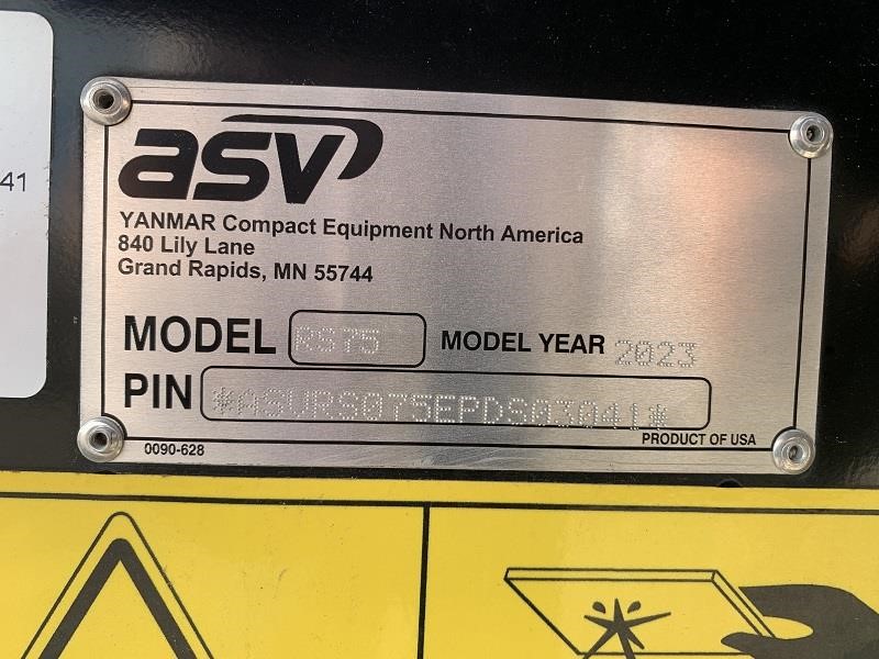 2023 ASV RS-75