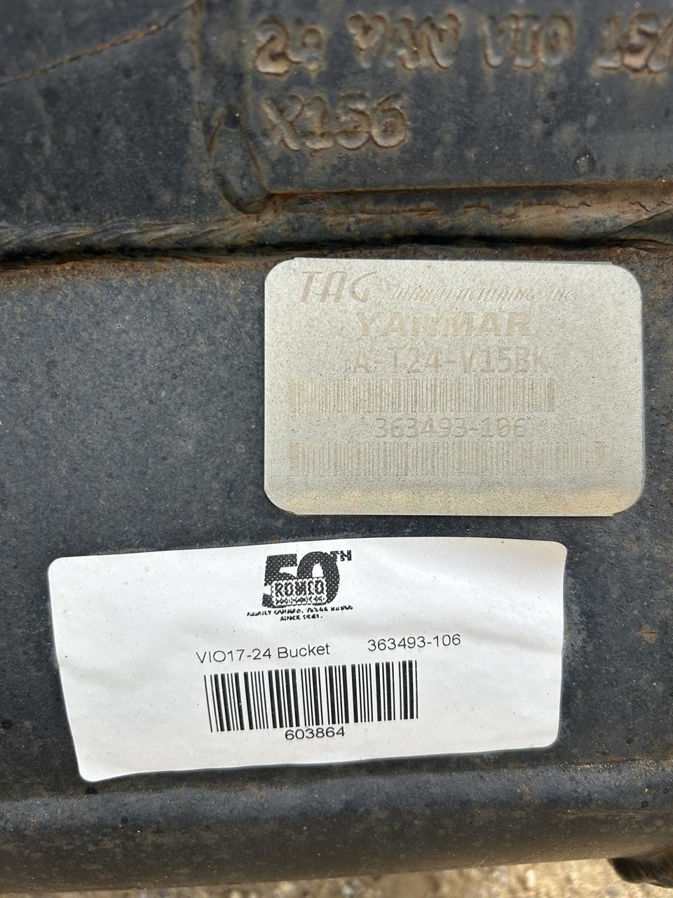 2023 Yanmar 24 in. BUCKET - YANMAR VIO17 EXCAVATOR