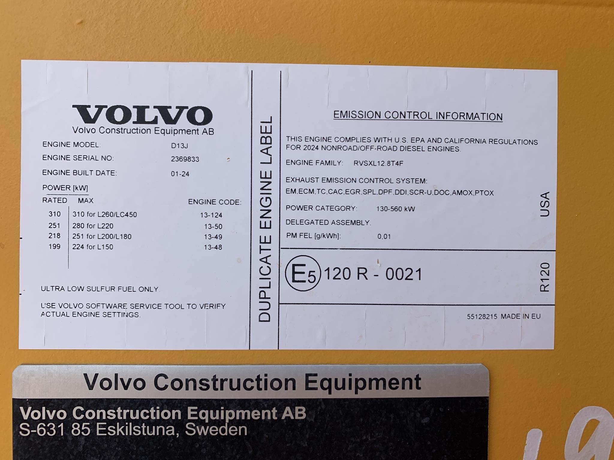 2024 Volvo L150H