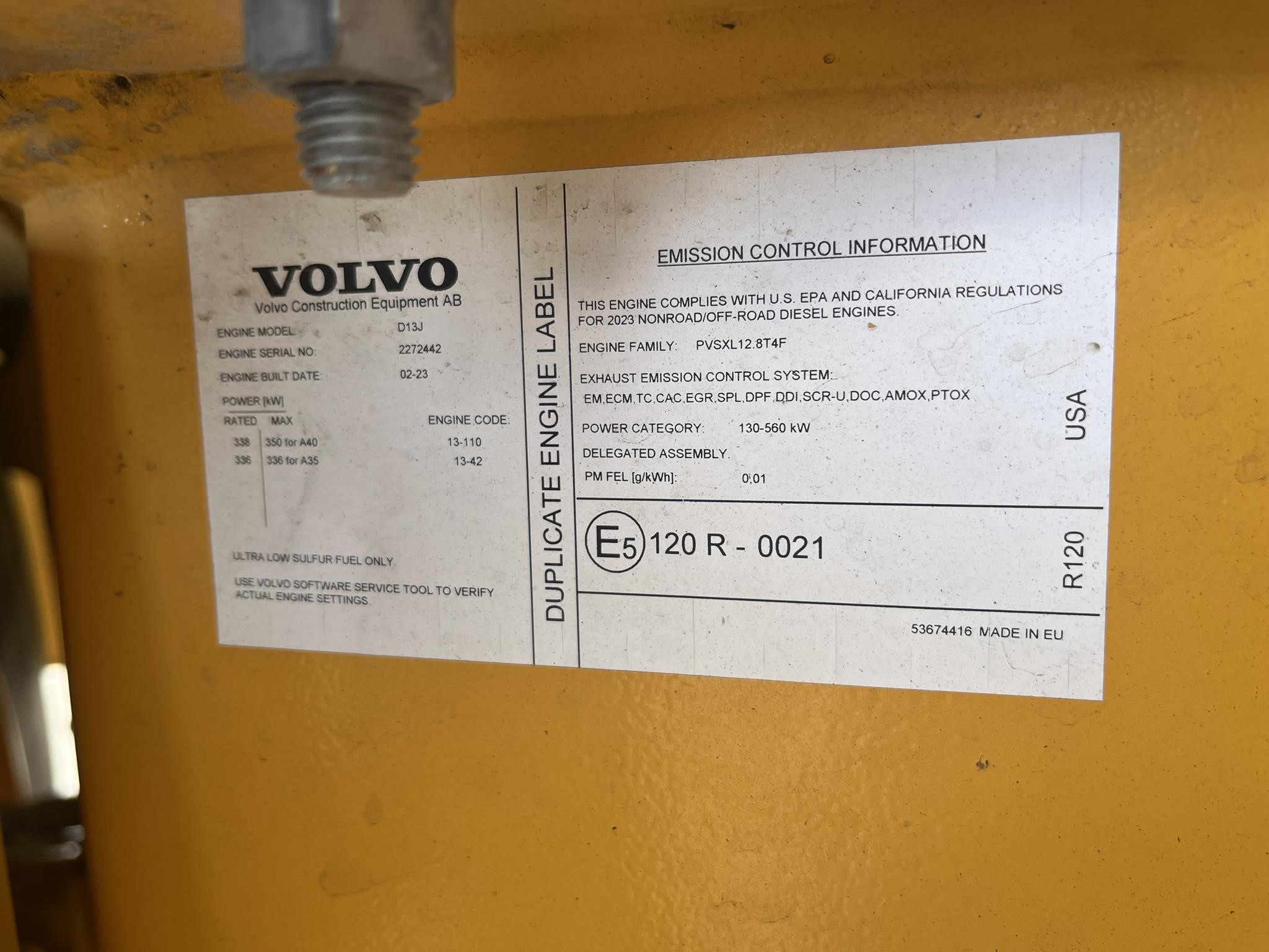 2023 Volvo A40G