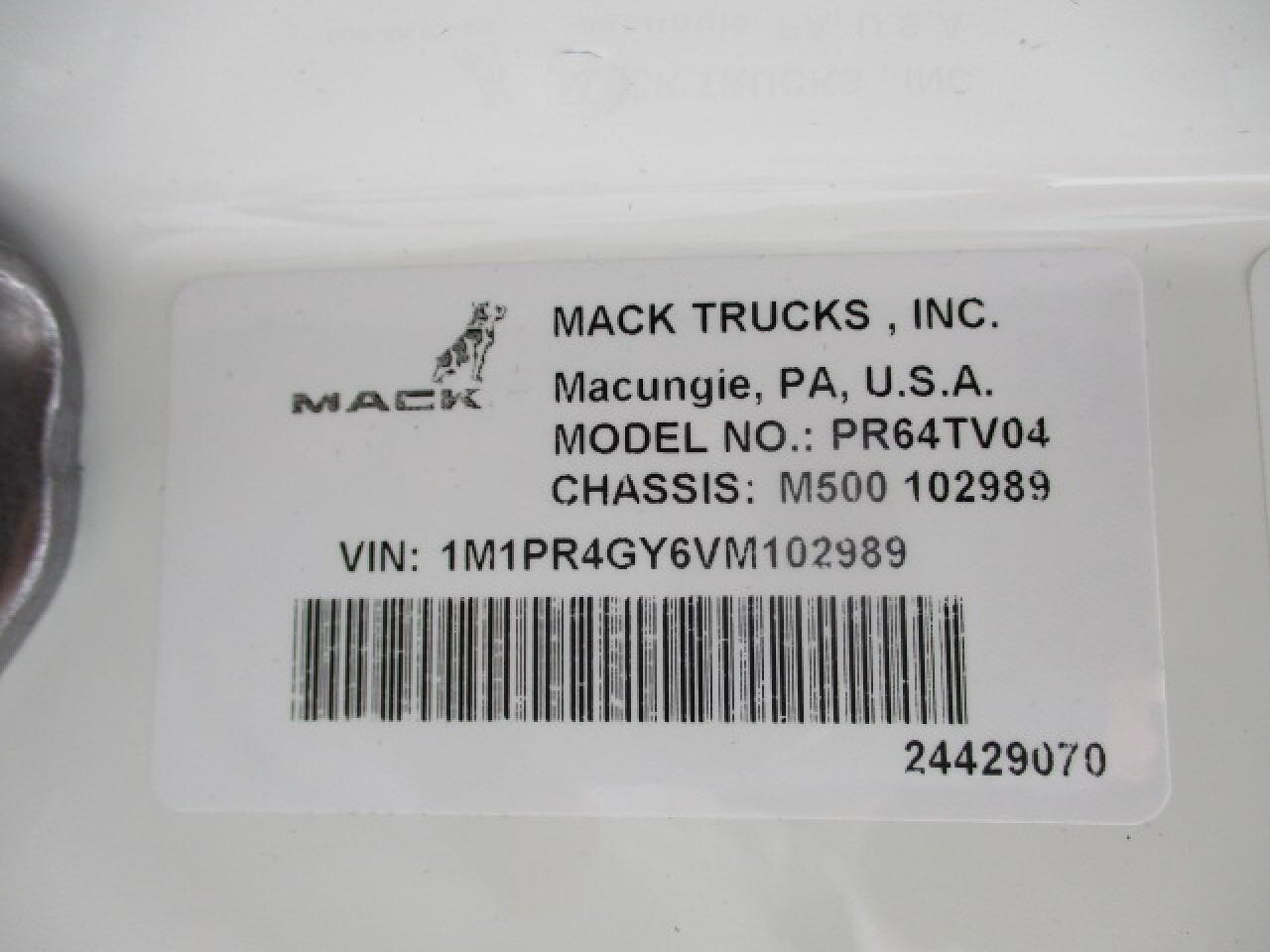 2027 Mack Pioneer