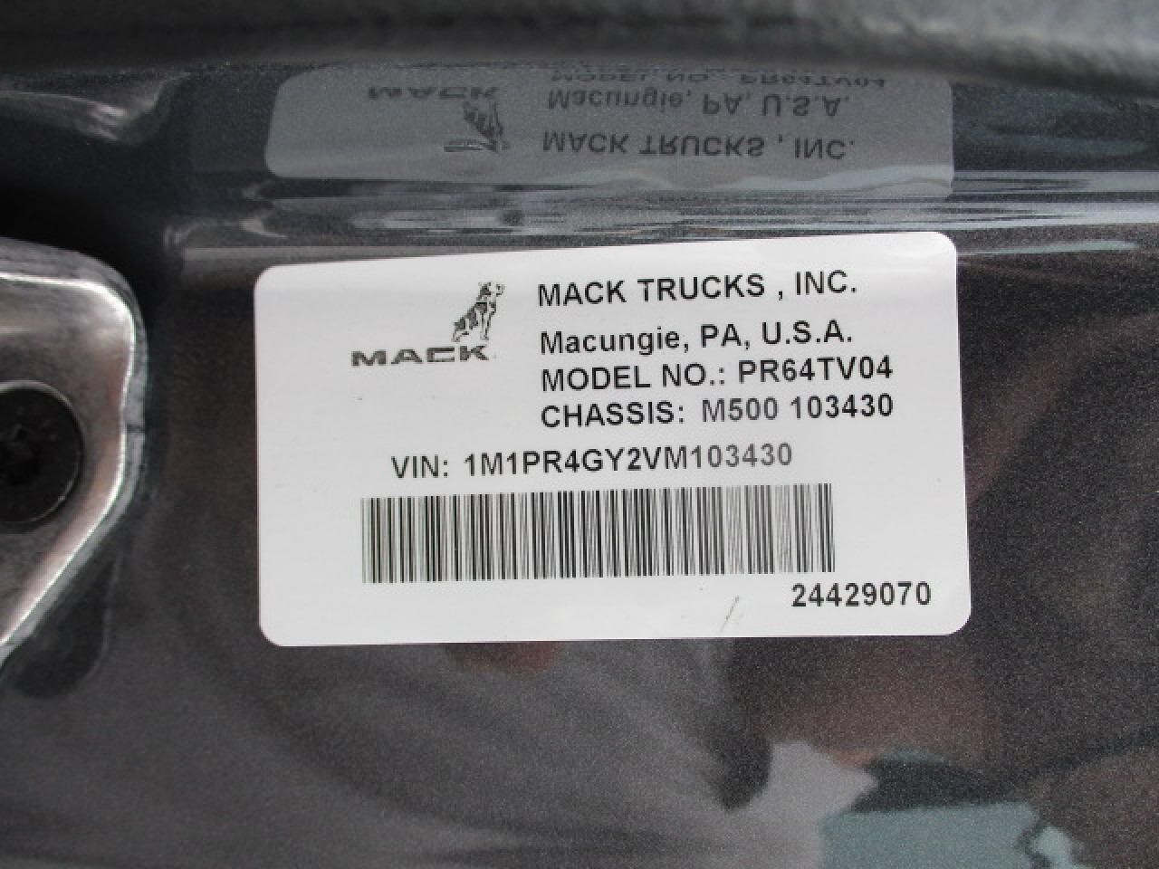 2027 Mack PIONEER
