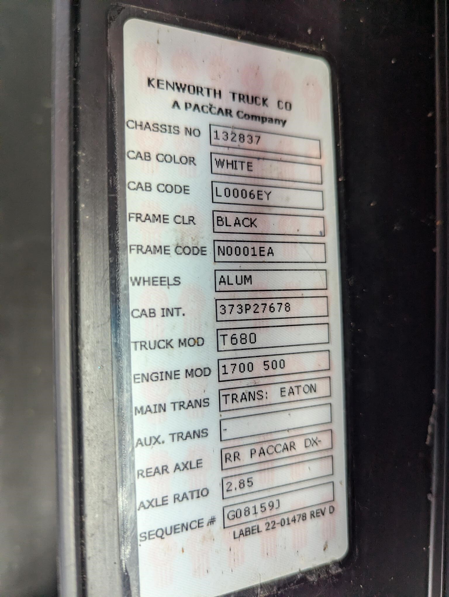 2022 Kenworth T680