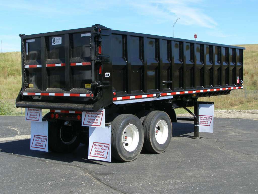New, 2020, Neville Built, Neville 26' Steel End Dump, Truck Trailers