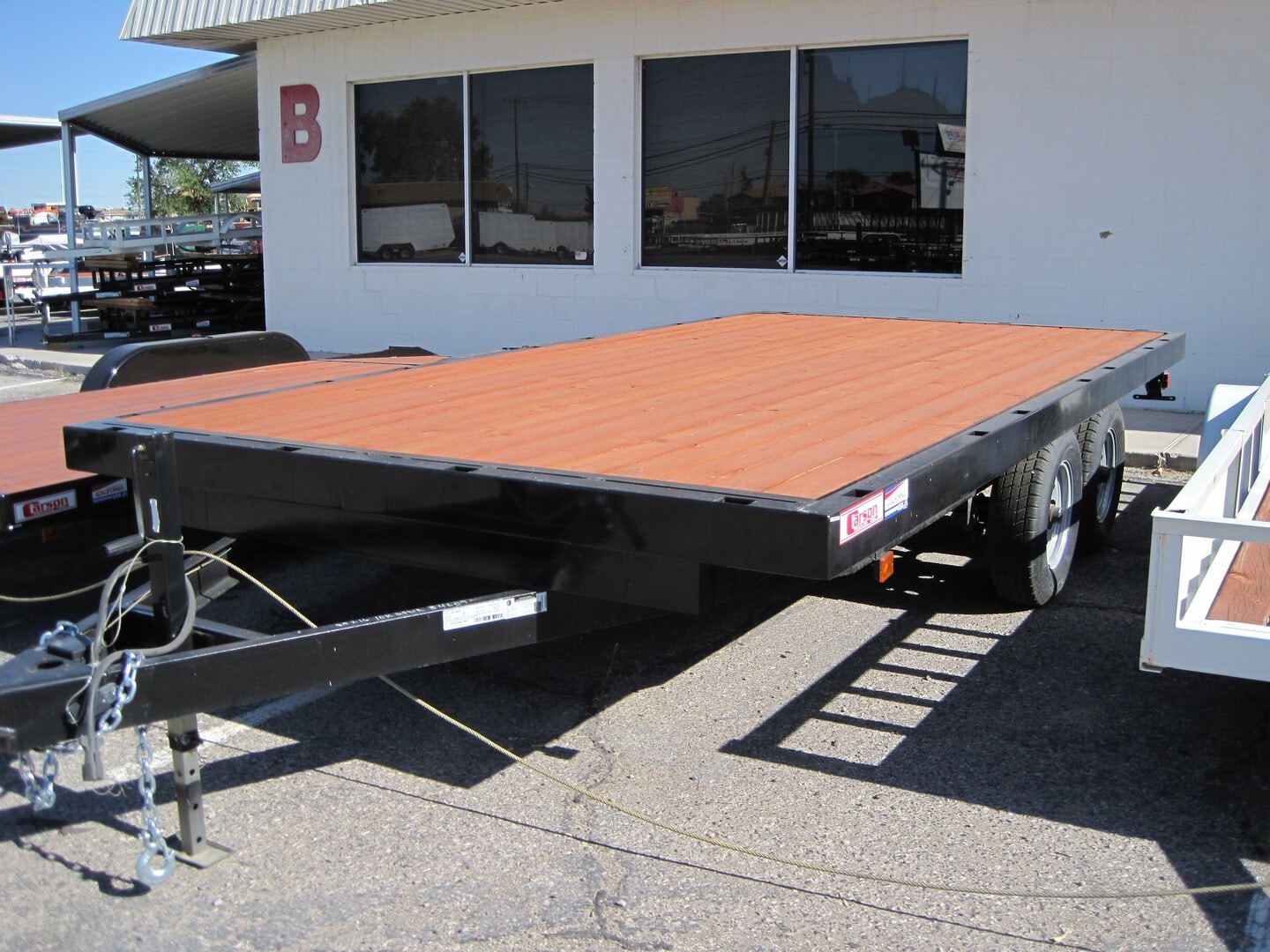 New, 2019, Carson Trailer, FB 162, Flatbed Trailers