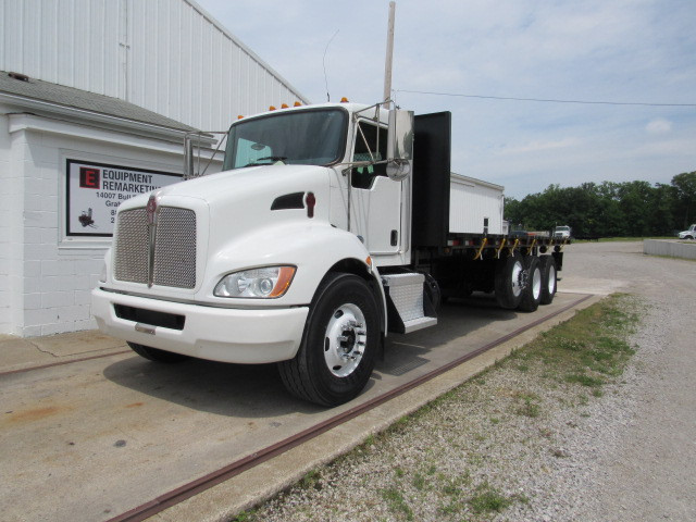 Used, 2021, Kenworth, T370, Flatbed Trucks