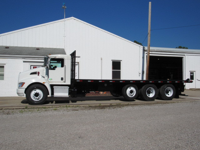 Used, 2021, Kenworth, T370, Flatbed Trucks