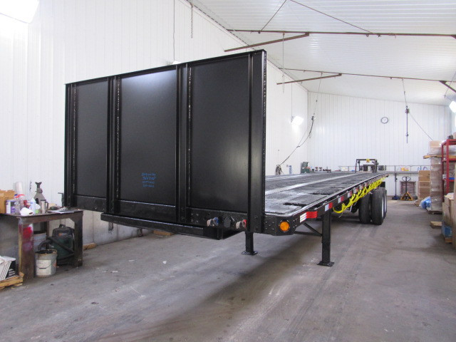 Used, 2013, Utility, 36' 6" X 102"  Princeton/Moffett Trailer, Flatbed Trailers