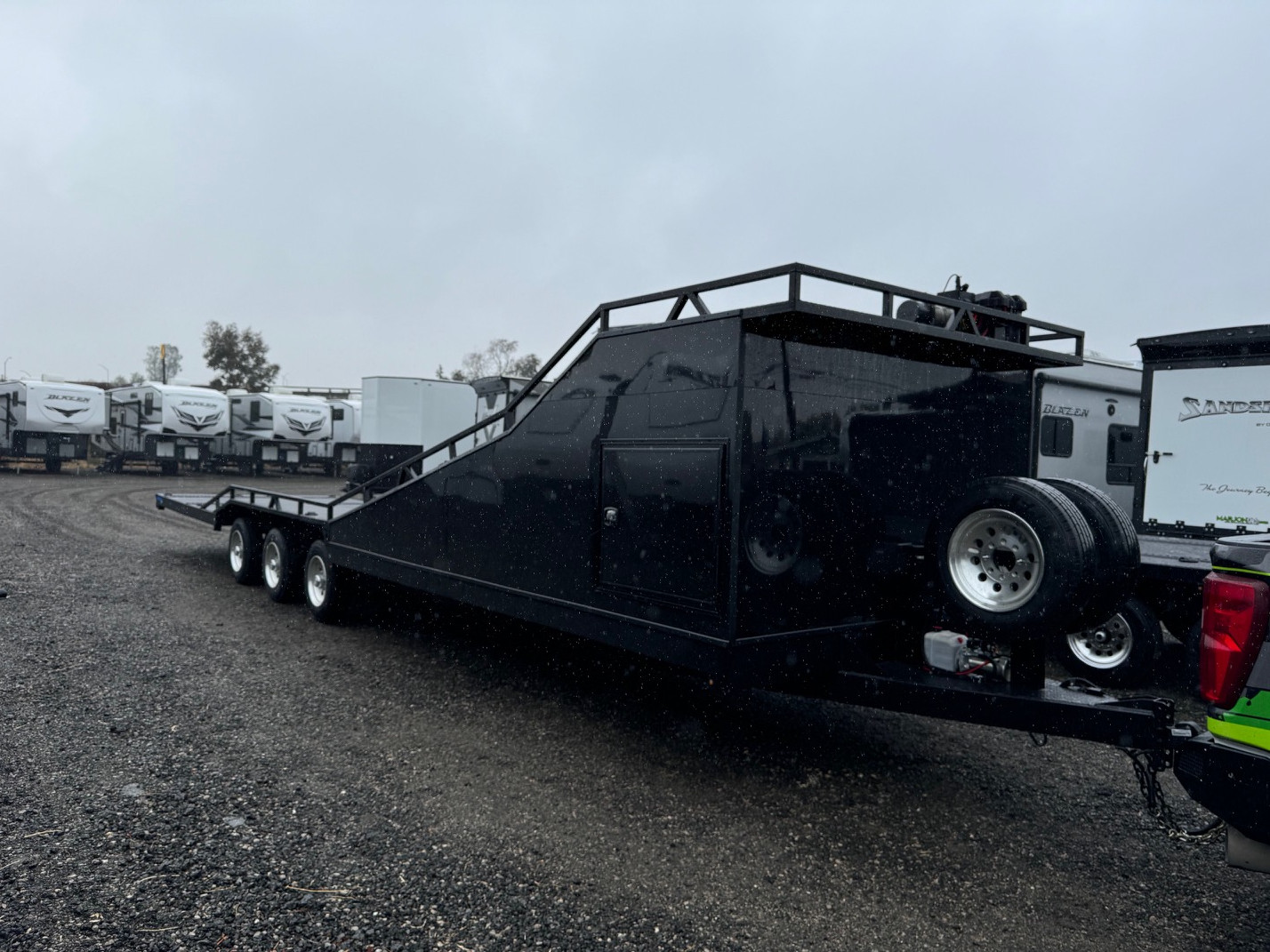 New, 2025, Fractal, 2025 King 38' Double Car Hauler, Cargo Trailers