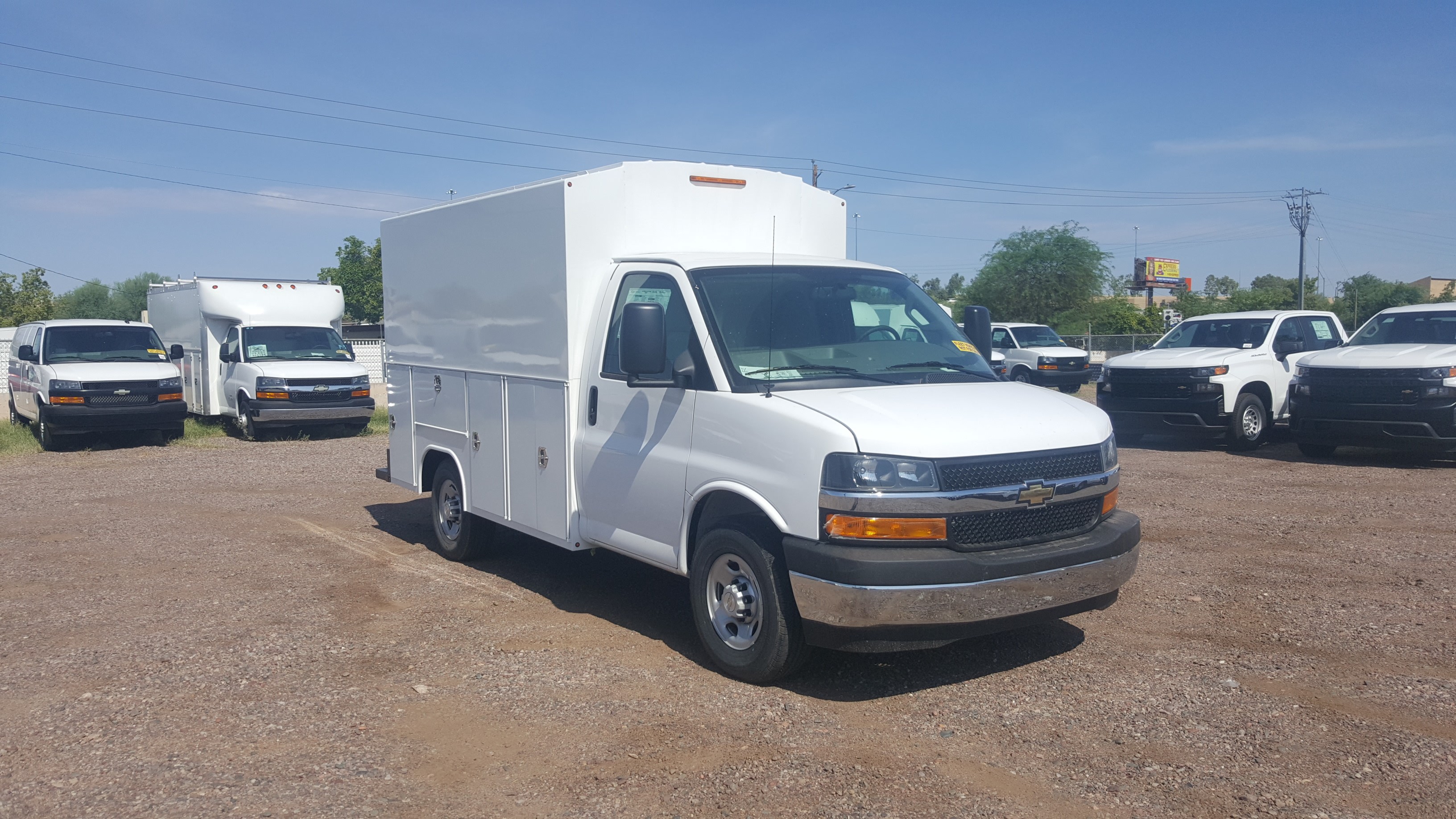 chevy express cutaway utility