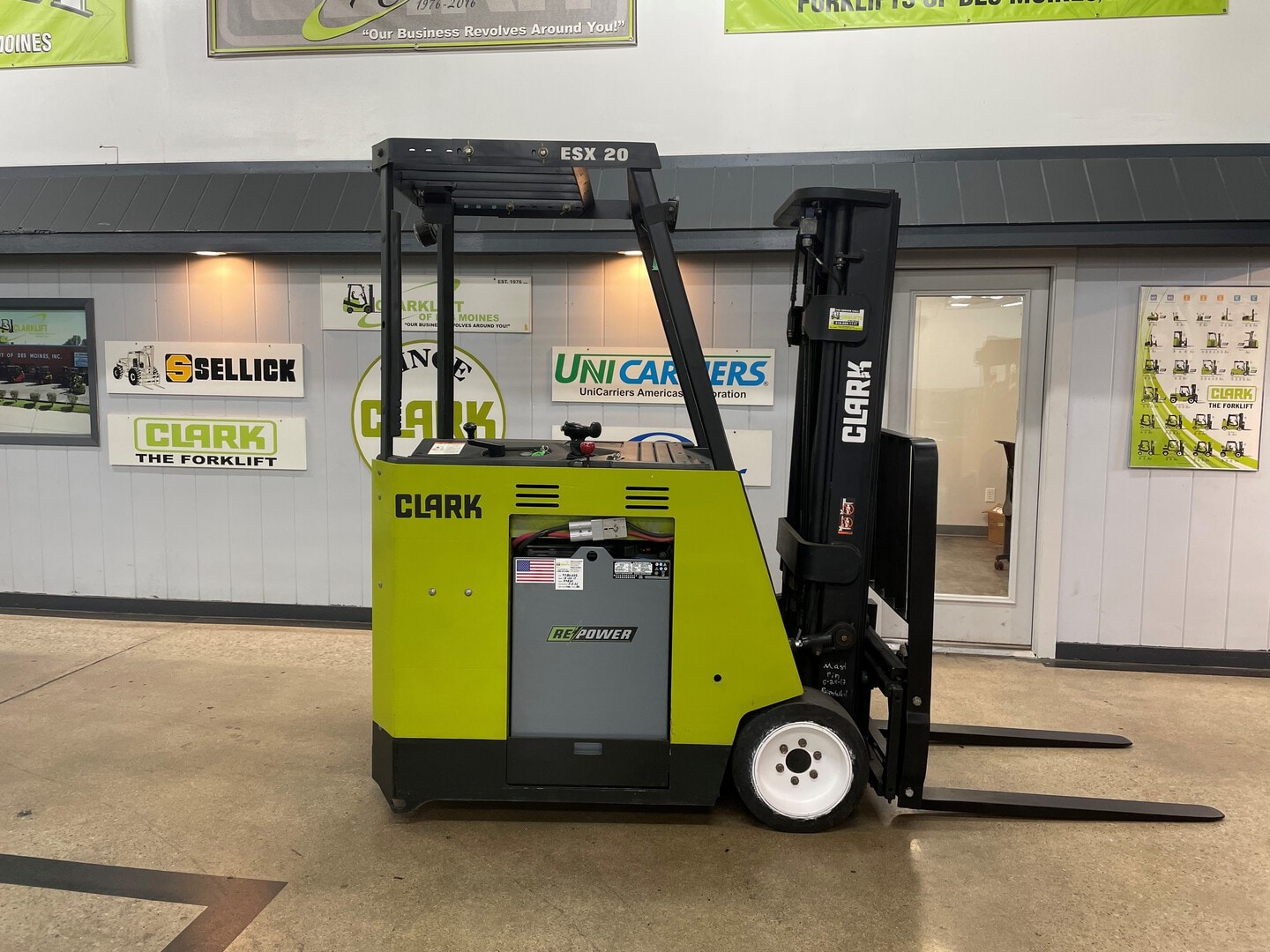 2012 Clark ESX20 For Sale (49926800) from Forklifts DSM [10717] in Des