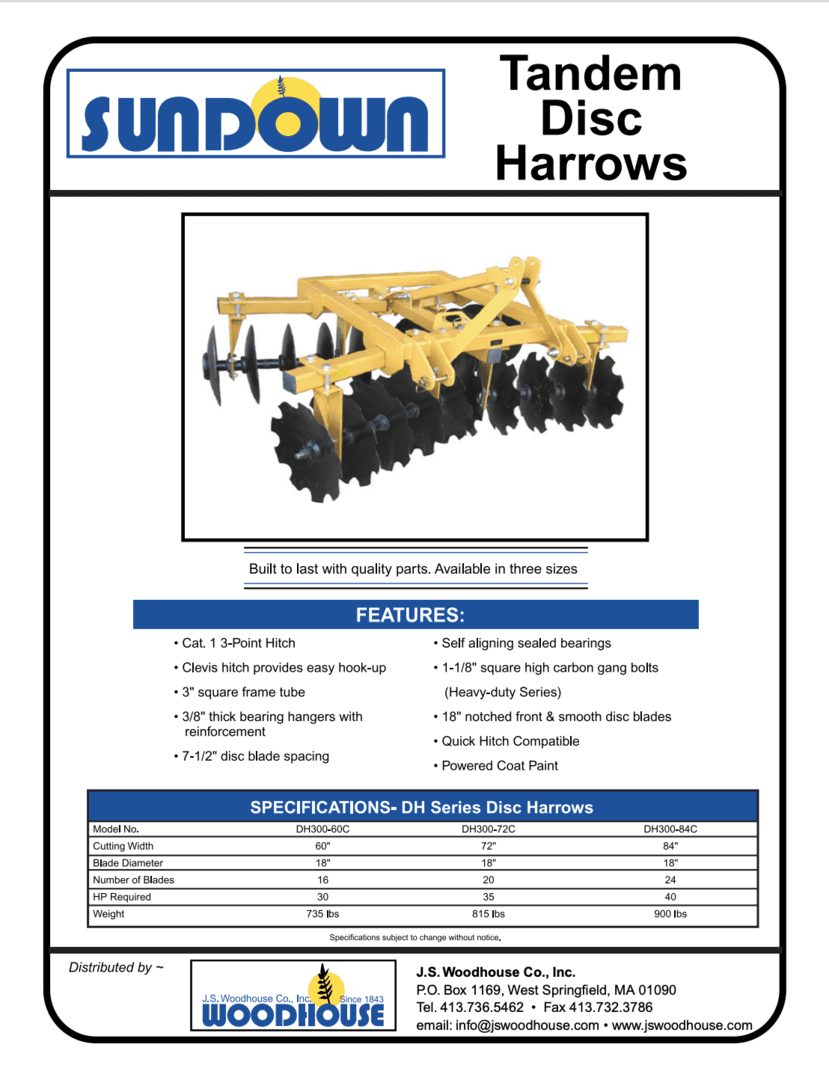 Sundown DHSERIES (BOX FRAME) For Sale (44774779) from Pine Plains