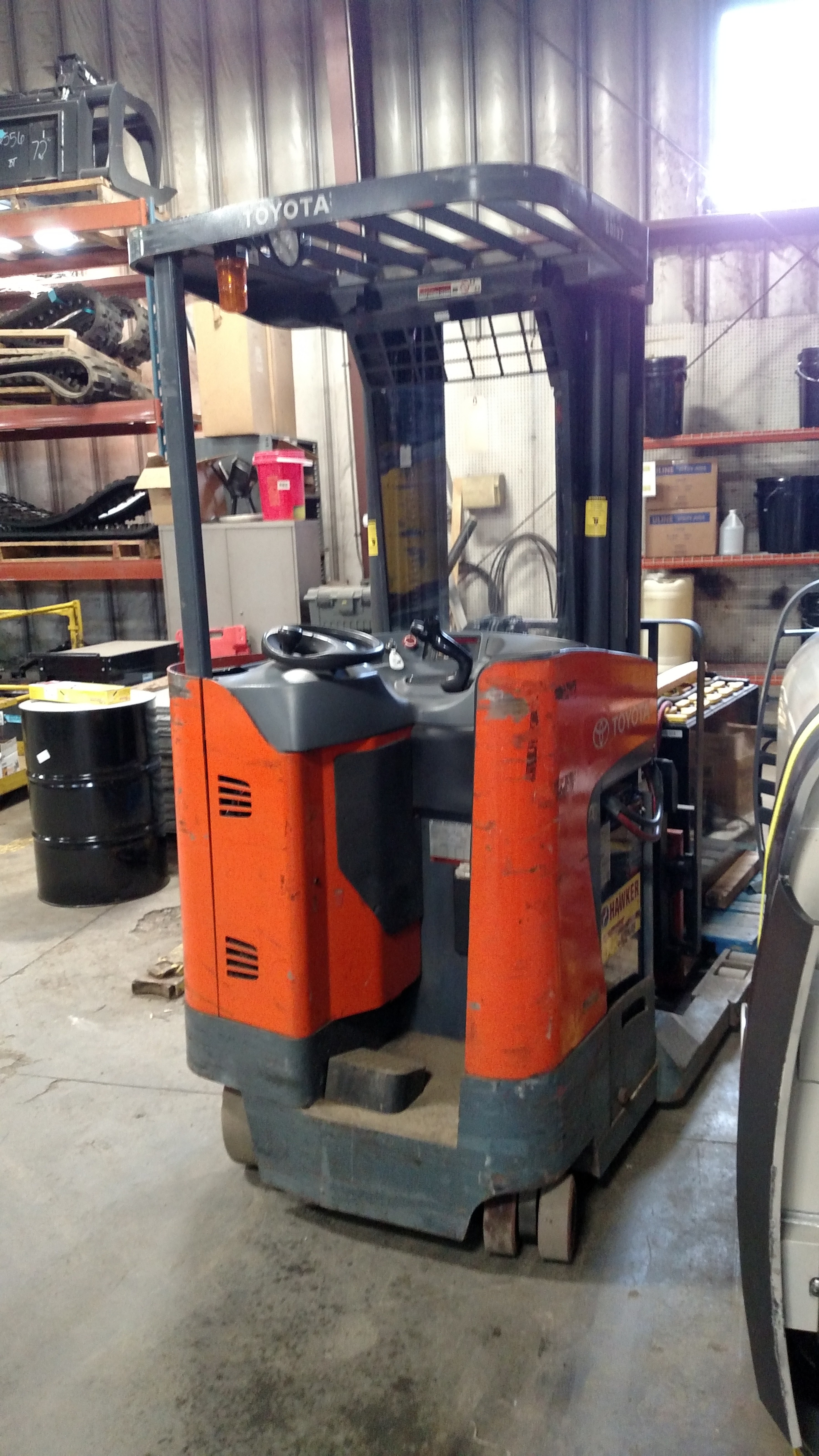 Used 2010 Toyota Industrial Equipment 8BRU18 24V 1-Reach in East ...